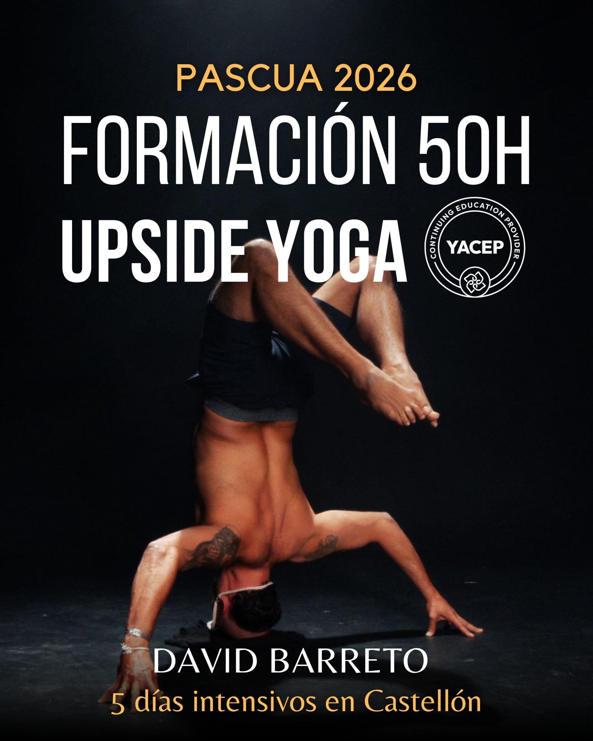 FORMACIÓN YOGA INVETIDAS DAVID BARRETO